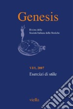 Genesis. Rivista della Società italiana delle storiche (2007) Vol. 6/1: Esercizi di stile. E-book. Formato PDF ebook