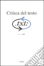 Critica del testo (2001) Vol. 4/2. E-book. Formato PDF ebook