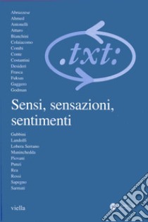 Critica del testo (2005) Vol. 8/1: Sensi, sensazioni, sentimenti. E-book. Formato PDF ebook di Autori Vari