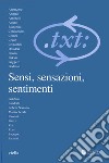 Critica del testo (2005) Vol. 8/1: Sensi, sensazioni, sentimenti. E-book. Formato PDF ebook