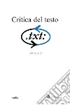 Critica del testo (2012) Vol. 15/2. E-book. Formato PDF ebook