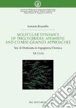 Molecular Dynamics of Triglycerides: Atomistic and Coarse-Grained Approaches: Tesi di Dottorato in Ingegneria Chimica -- XX Ciclo. E-book. Formato PDF