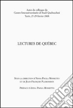 Lectures de Québec. E-book. Formato EPUB ebook