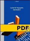 Lezioni di topografia. Esercizi. E-book. Formato PDF ebook di Alessandro Manzino