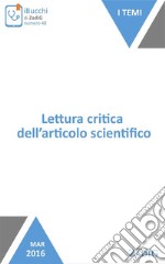 Lettura critica dell&apos;articolo scientifico. E-book. Formato EPUB ebook