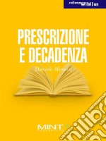 Prescrizione e decadenza. E-book. Formato EPUB ebook