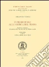 Introduzione alla critica del testo. Esposizione sistematica dei principi della critica del testo per filologi e giuristi. E-book. Formato EPUB ebook di Hermann Kantorowicz