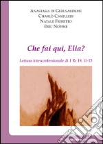 Che fai qui, Elia?Lettura interconfessionale di 1Re 19,11-13. E-book. Formato EPUB ebook