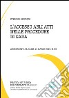 ’accesso agli atti nelle procedure di gara. E-book. Formato PDF ebook