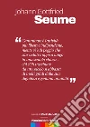 Johann Gottfried Seume. E-book. Formato EPUB ebook di Paolo Repetto