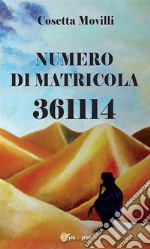 Numero di matricola 361114. E-book. Formato Mobipocket ebook