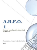 A.r.f.o. 1. E-book. Formato PDF ebook