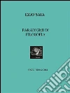 Filosofia dei paradigmi. E-book. Formato PDF ebook di Ezio Saia