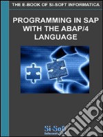 Programming in SAP with the Abap/4 language. E-book. Formato PDF ebook