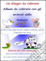 16 disegni da colorare. E-book. Formato PDF ebook