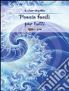 Poesie facili per tutti . E-book. Formato PDF ebook