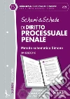Schemi & Schede di Diritto Processuale Penale: Metodo schematico Simone. E-book. Formato PDF ebook di Redazioni Edizioni Simone
