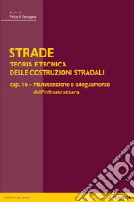 STRADE – cap. 16 Manutenzione e adeguamento dell'infrastruttura. E-book. Formato PDF ebook