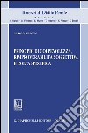 Principio di colpevolezza, rimproverabilità soggettiva e colpa specifica. E-book. Formato PDF ebook di Marco Grotto