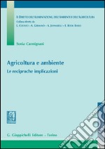 Agricoltura e ambiente. E-book. Formato PDF ebook