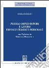 Piccolo imprenditore e lavoro prevalentemente personale. E-book. Formato PDF ebook di Orsola Razzolini