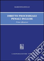 Diritto processuale penale inglese. E-book. Formato PDF ebook