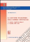 La gestione finanziaria delle imprese vitivinicole: Valutazione degli investimenti e creazione del valore. E-book. Formato PDF ebook