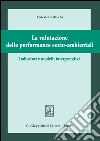 La valutazione delle performance socio-ambientali. E-book. Formato PDF ebook di Federica Balluchi