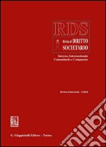 RDS. Rivista di diritto societario interno, internazionale comunitario e comparato (2012). E-book. Formato PDF ebook