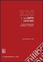 RDS. Rivista di diritto societario interno, internazionale comunitario e comparato (2014). E-book. Formato PDF ebook