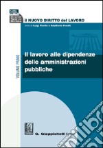 Il lavoro alle dipendenze delle amministrazioni pubbliche: Volume primo. E-book. Formato EPUB ebook