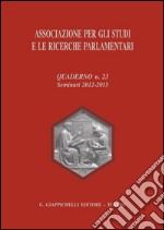 Associazione per gli studi e le ricerche parlamentari. E-book. Formato PDF ebook