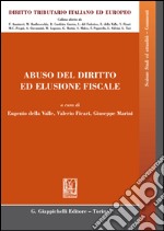 Abuso del diritto ed elusione fiscale. E-book. Formato EPUB ebook