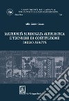 Maternità surrogata altruistica e tecniche di costituzione dello status - e-Book. E-book. Formato PDF ebook