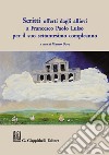 Scritti offerti dagli allievi a Francesco Paolo Luiso per il suo settantesimo compleanno. E-book. Formato PDF ebook