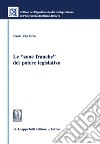 Le 'zone franche' del potere legislativo. E-book. Formato PDF ebook