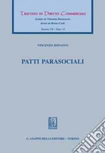 Patti parasociali - e-Book. E-book. Formato PDF ebook di Vincenzo Donativi