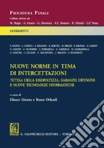 Nuove norme in tema di intercettazioni. E-book. Formato PDF ebook