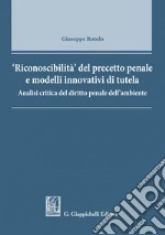 Riconoscibilità' del precetto penale e modelli 'innovativi' di tutela.: Analisi critica del diritto penale dell'ambiente. E-book. Formato PDF ebook