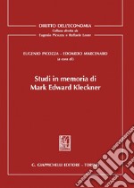 Studi in memoria di Mark Edward Kleckner. E-book. Formato PDF ebook