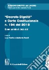 'Decreto Dignità' e Corte Costituzionale n. 194 del 2018: Come cambia il Jobs Act. E-book. Formato PDF ebook di Marco Leonardi