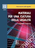 Materiali per una cultura della legalità. E-book. Formato PDF ebook