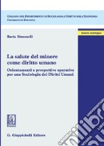 La salute del minore come diritto umano: Orientamenti e prospettive operative per una Sociologia dei Diritti Umani. E-book. Formato PDF ebook