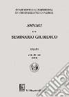 Annali del seminario giuridico dell'Università di Palermo - e-Book: Volume LXII. E-book. Formato PDF ebook