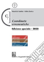 Coordinate ermeneutiche. Edizione speciale - 2020.. E-book. Formato PDF ebook