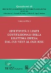 Effettività e limiti costituzionali della legittima difesa: dal far west al fair risk - e-Book. E-book. Formato PDF ebook