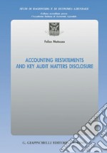 Accounting Restatements and Key Audit Matters disclosure - e-Book. E-book. Formato PDF ebook