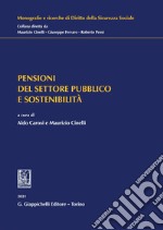 Pensioni del settore pubblico e sostenibilità - e-Book. E-book. Formato PDF ebook