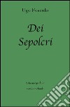 Dei Sepolcri di Ugo Foscolo in ebook. E-book. Formato EPUB ebook