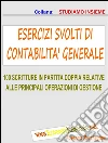 Esercizi svolti di contabilità generale. E-book. Formato PDF ebook di Rosanna Marchegiani